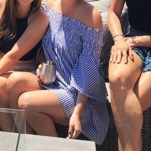 Zara Off Shoulder Italian Summer Dress